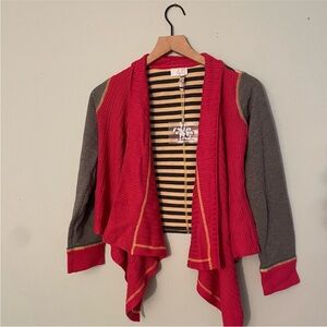 New Matilda Jane 425 pink open front cardigan sleigh all day